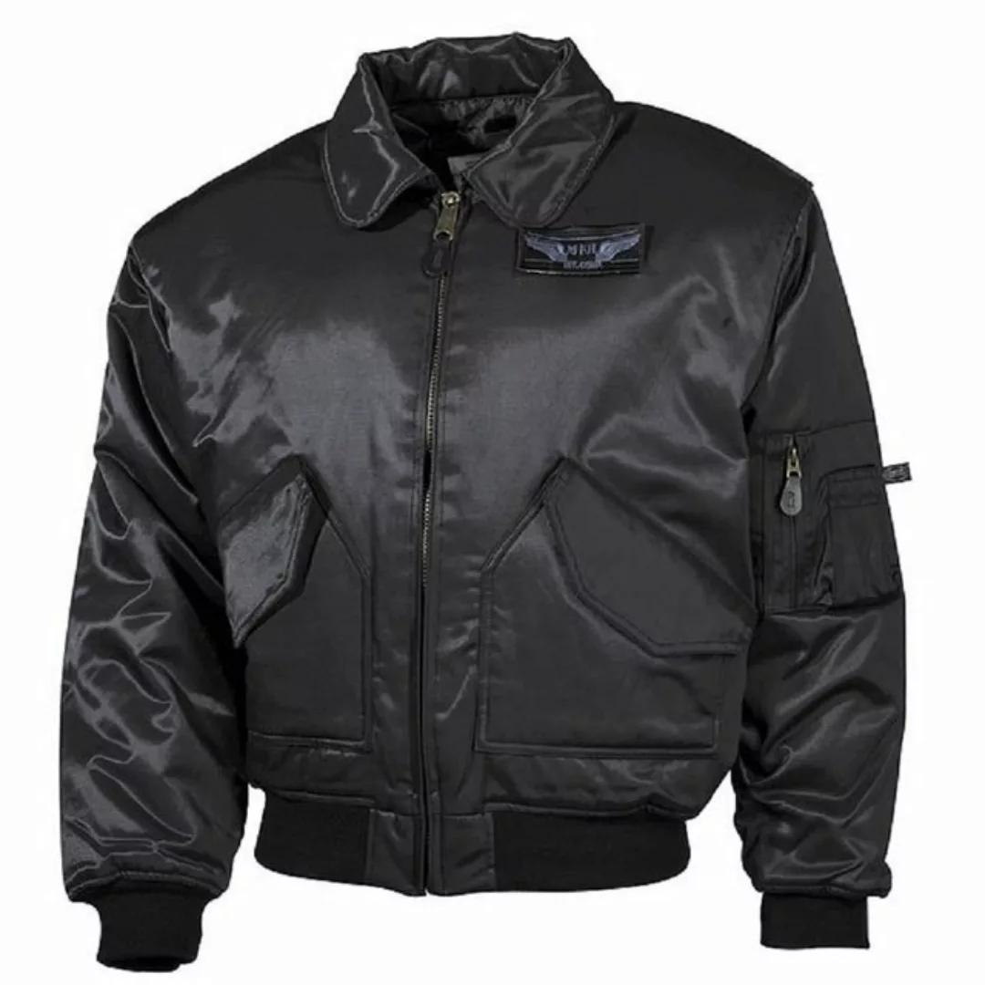 MFH Outdoorjacke US CWU Pilotenjacke, schwarz, schwere Ausführung XL günstig online kaufen