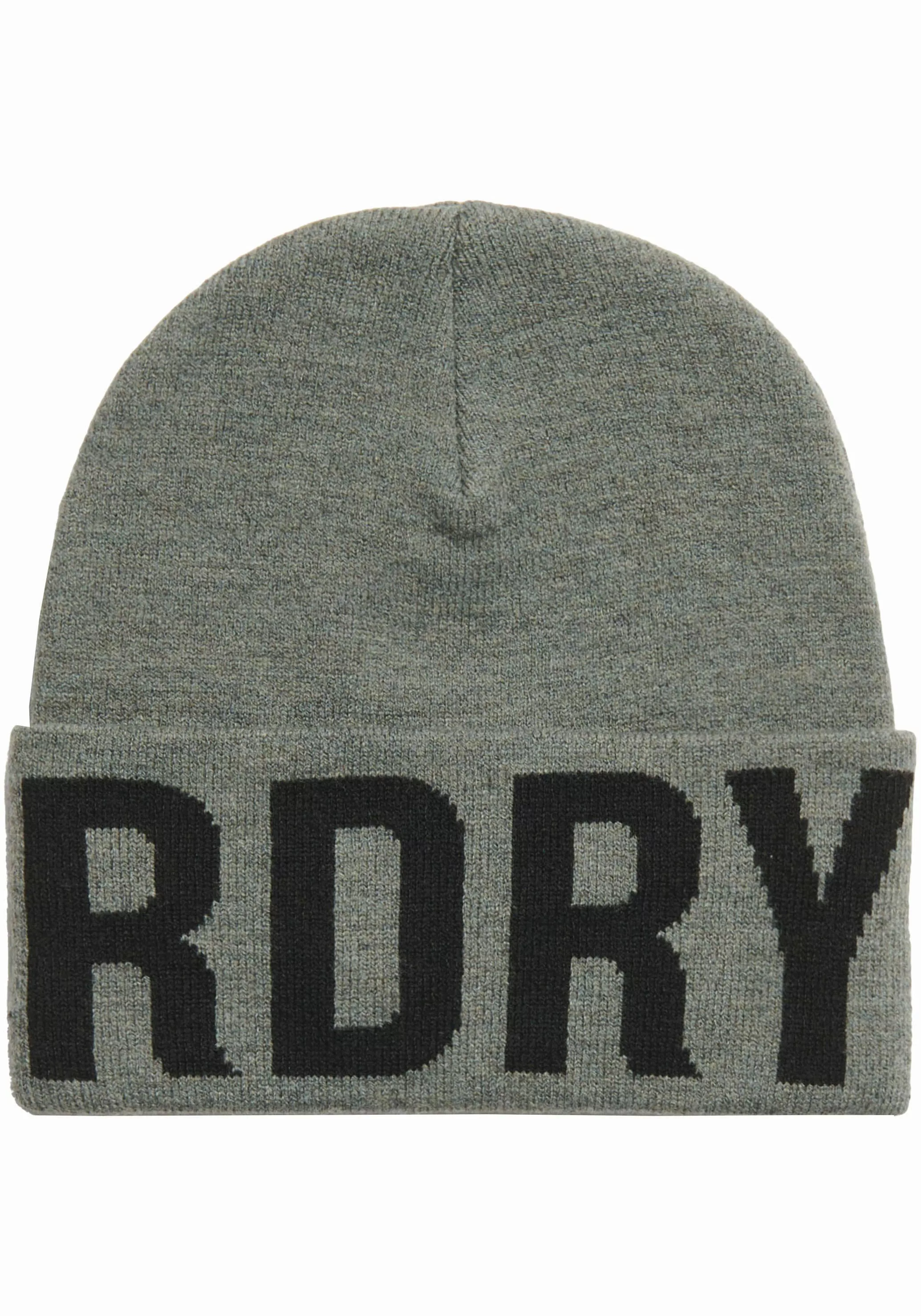 Superdry Beanie "BRANDED KNITTED BEANIE HAT" günstig online kaufen