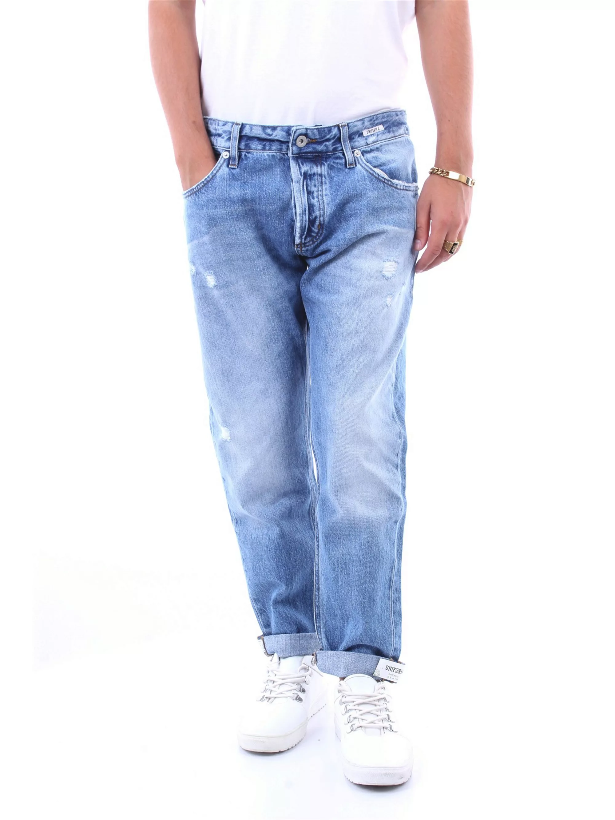 UNIFORM regelmäßig Herren Leichte Jeans günstig online kaufen