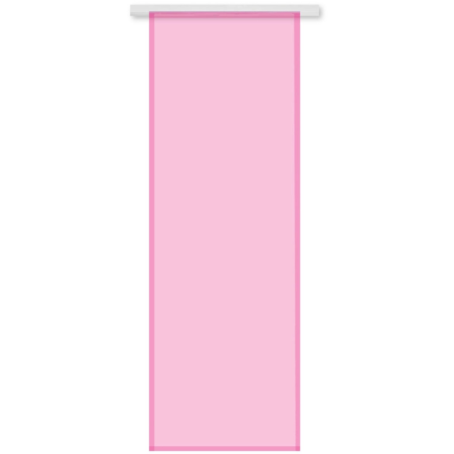 Bestgoodies Flächenvorhang Skylight Pink Mit Technik 60 cm x 245 cm günstig online kaufen