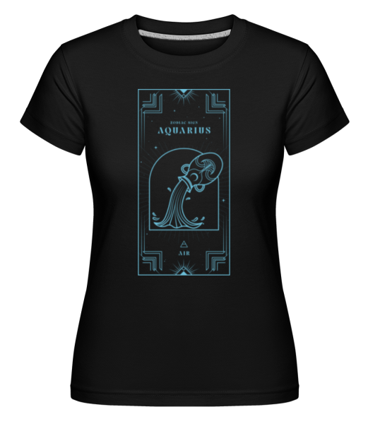 Art Deco Zodiac Sign Aquarius · Shirtinator Frauen T-Shirt günstig online kaufen