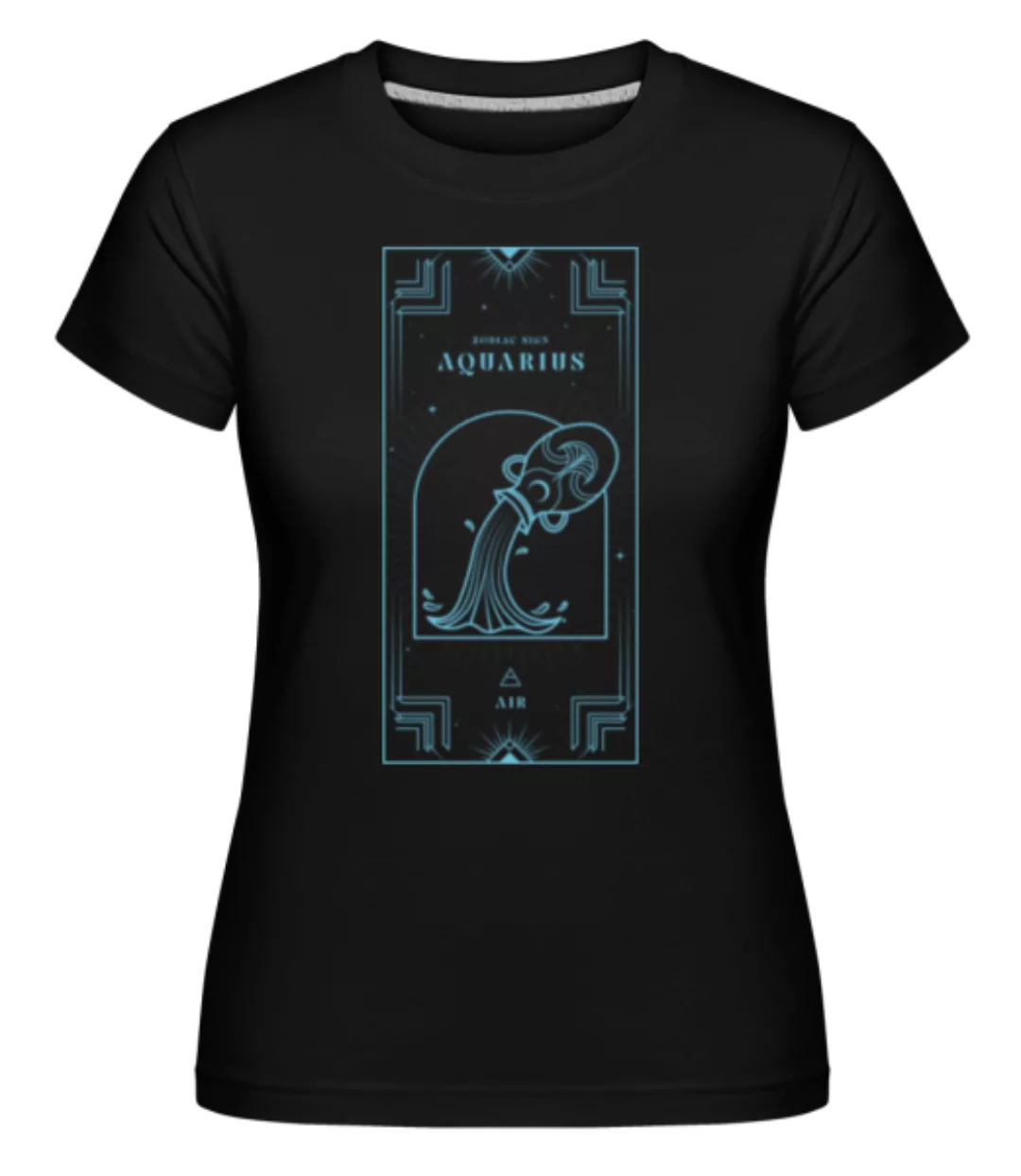 Art Deco Zodiac Sign Aquarius · Shirtinator Frauen T-Shirt günstig online kaufen