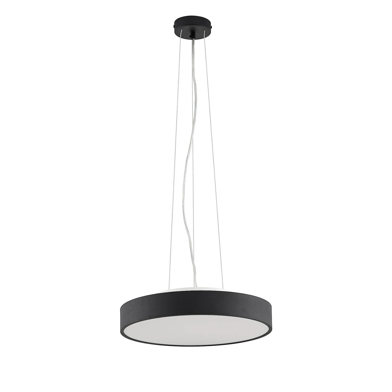 Arcchio Vanida LED-Pendellampe, schwarz, 40 cm günstig online kaufen