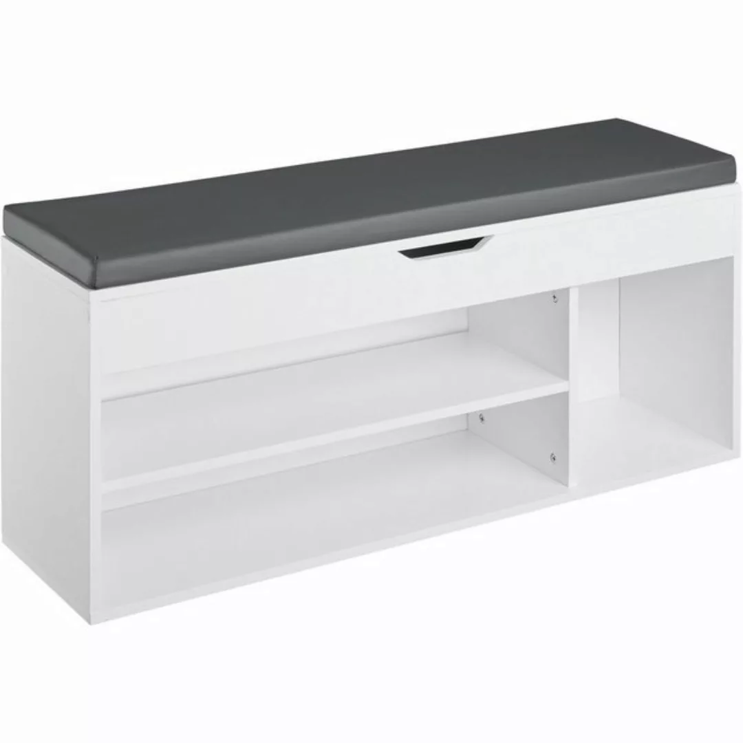 tectake Schuhschrank Schuhbank (Komplettset, 1-St., inkl. Schlüssel) für 9 günstig online kaufen