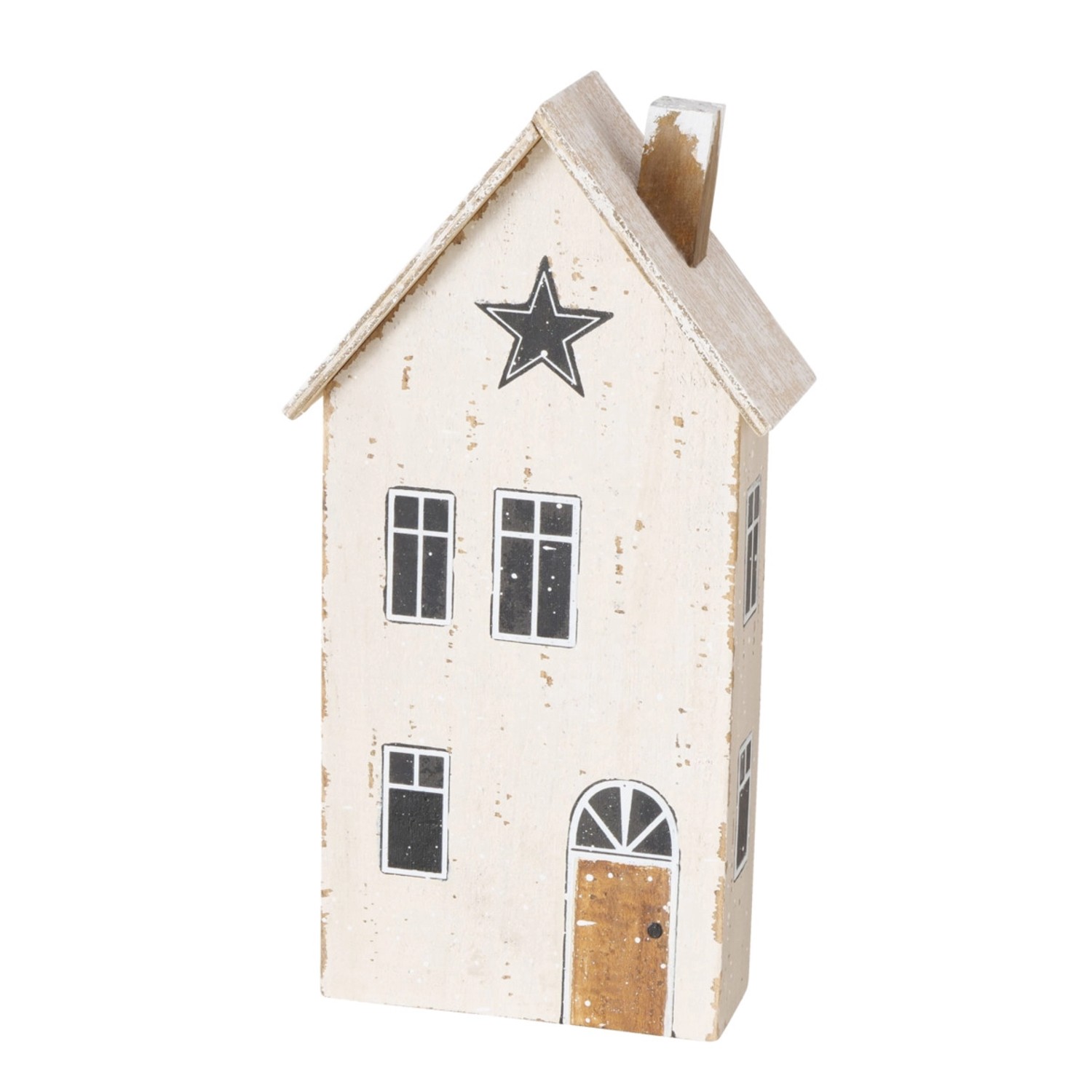 Boltze Deko-Aufsteller Houses Groß 2-fach Sortiert 25 x 6 x 14 cm Mehrfarbi günstig online kaufen