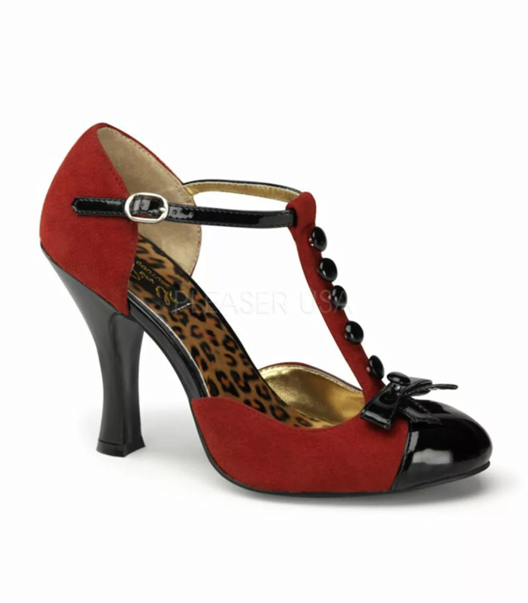 Pin Up Couture Pumps SMITTEN-10 Rot (Schuhgröße: EUR 40) günstig online kaufen