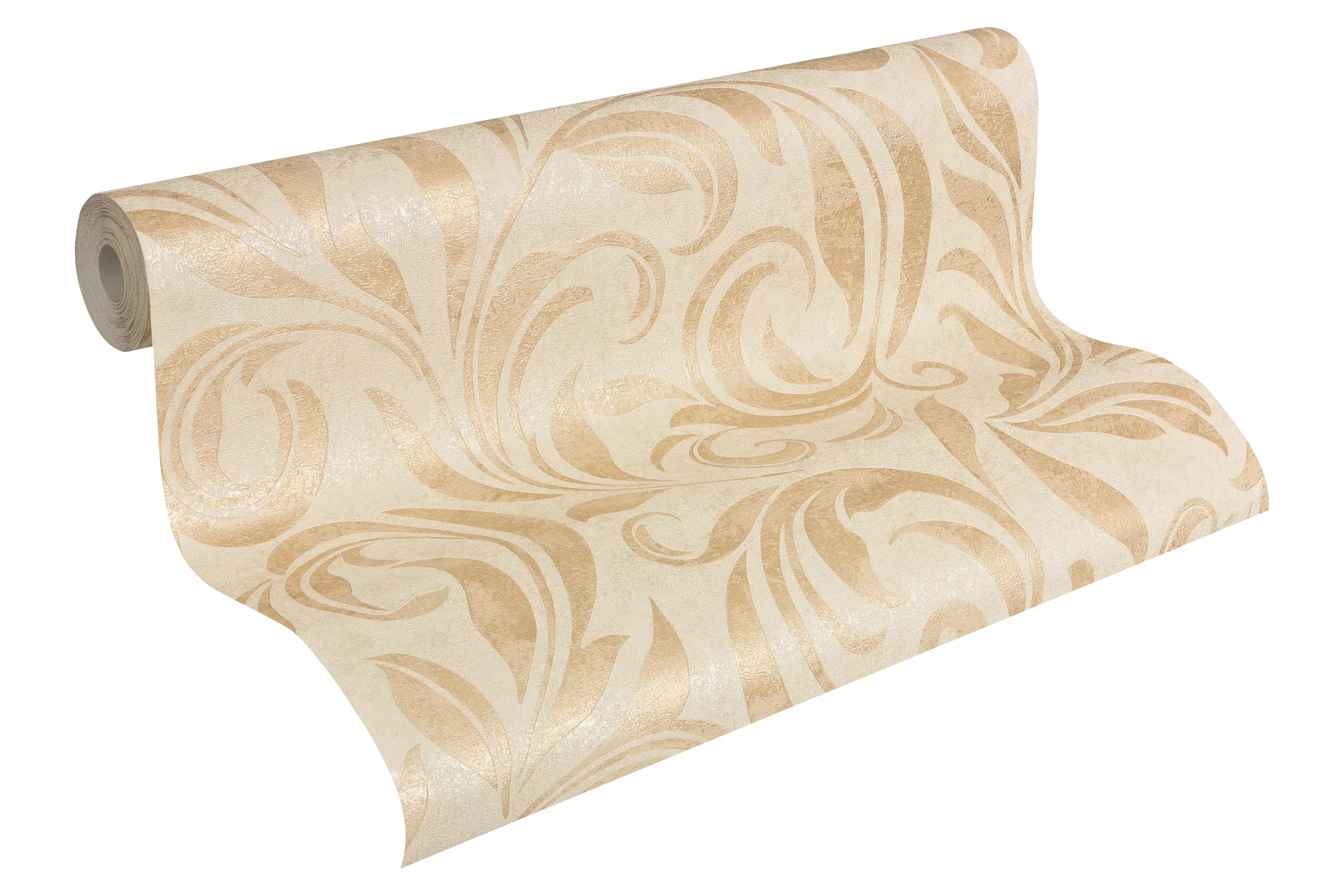 Metallic Mustertapete Architects Paper Nobile in Beige Creme Metallic - 959 günstig online kaufen