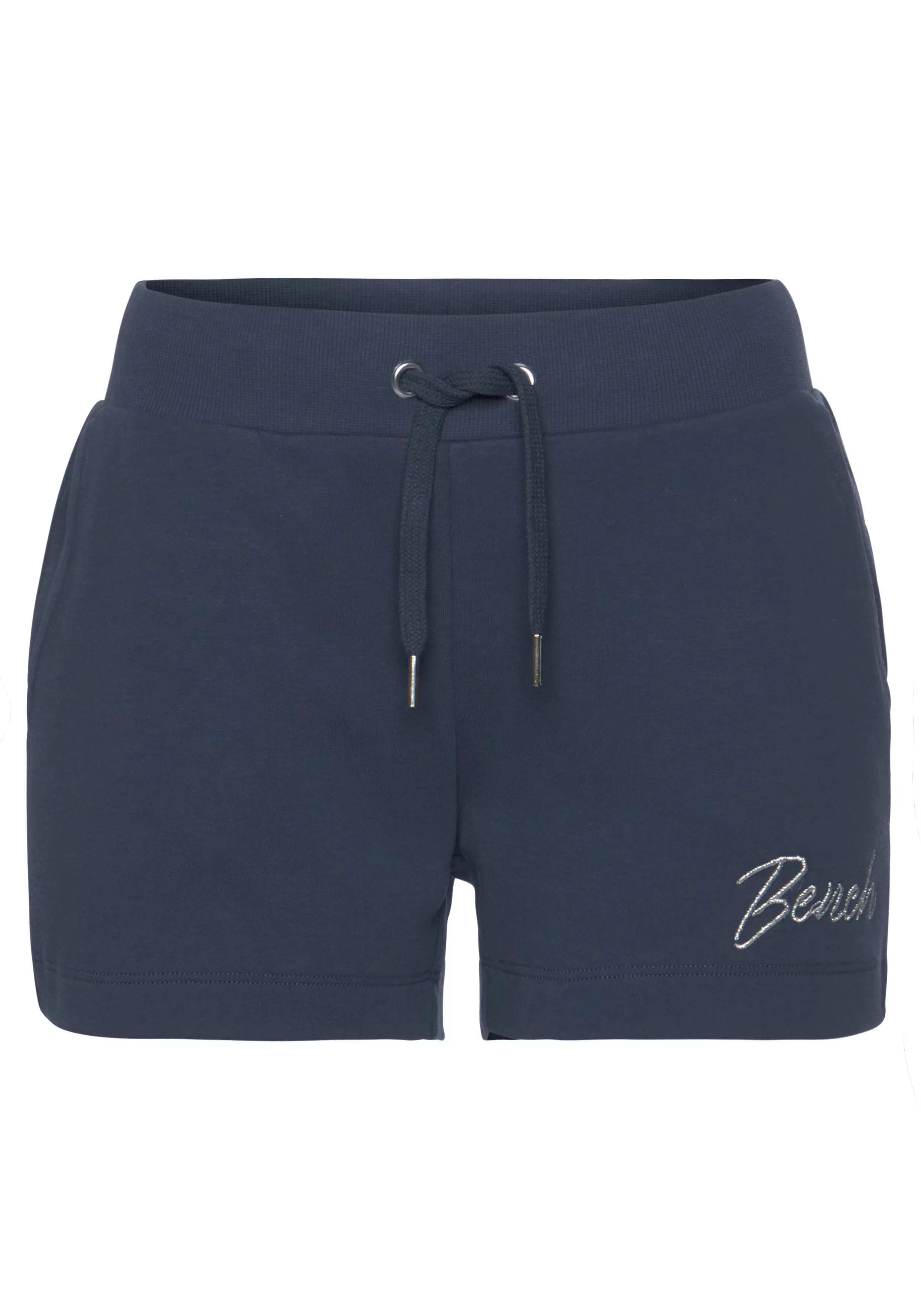 Bench. Loungewear Sweatshorts mit glänzender Logostickerei, Loungewear, Lou günstig online kaufen