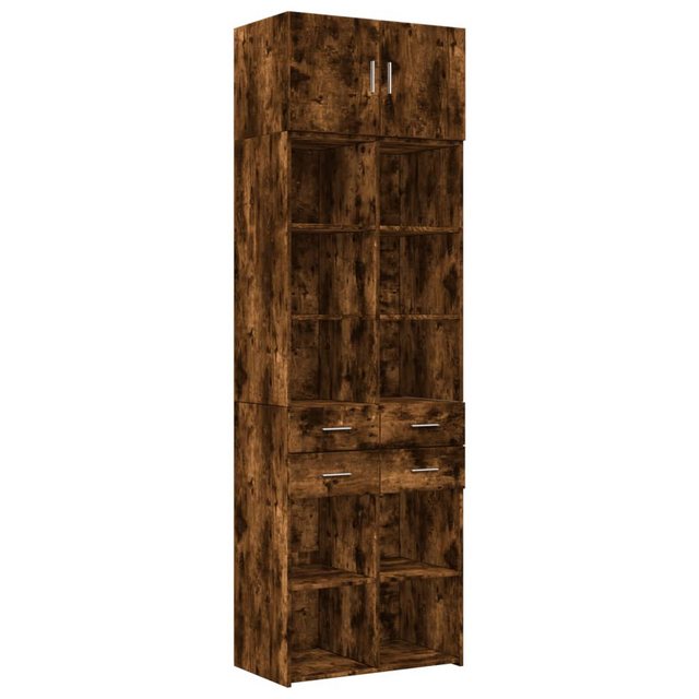 vidaXL Schrankmodule Hochschrank Räuchereiche 70x42,5x225 cm Holzwerkstoff günstig online kaufen