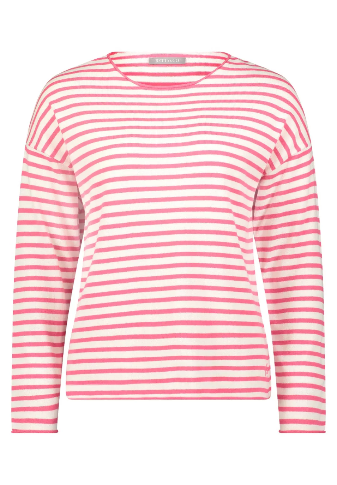 Betty&Co Strickpullover "Betty & Co Strickpullover mit U-Boot-Ausschnitt", günstig online kaufen