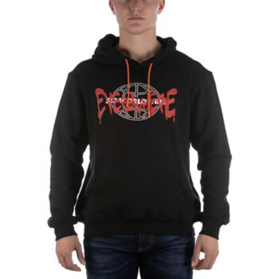 313 Tre Uno Tre  Fleecepullover Felpa  Everywhere Nero günstig online kaufen