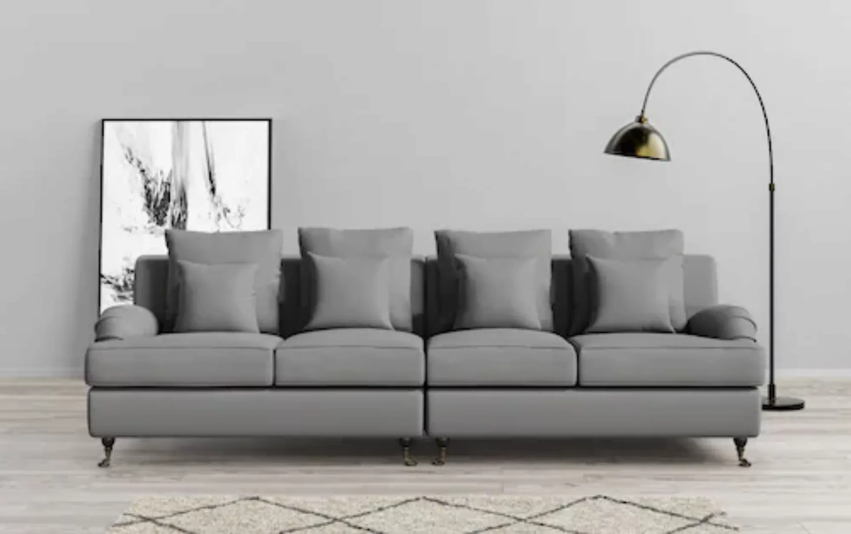 Guido Maria Kretschmer Home&Living Big-Sofa "NORIN", zwei Fußarten: vorne - günstig online kaufen