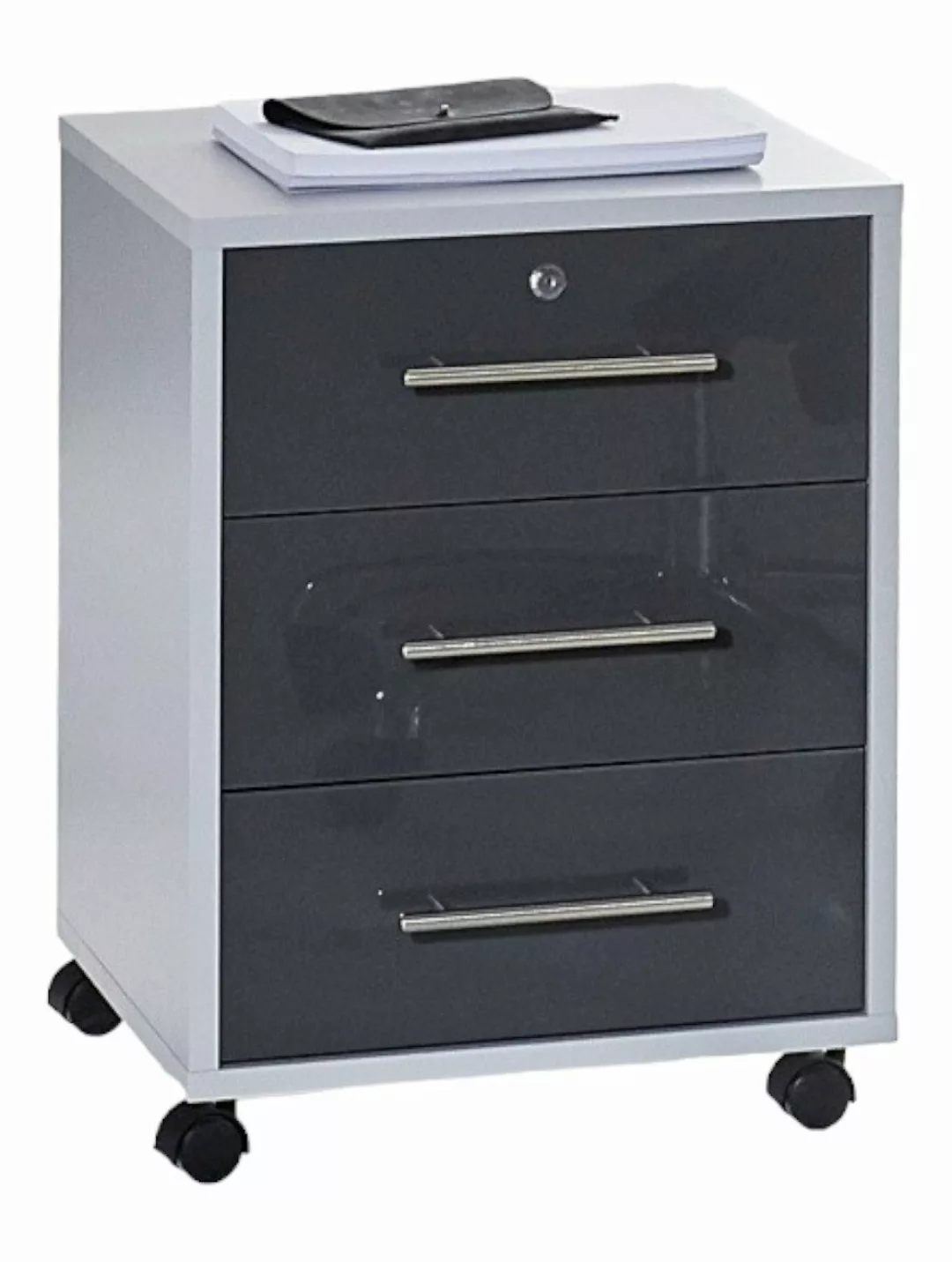 moebel-dich-auf Rollcontainer OFFICE EDITION, Metallgriffe, 1 günstig online kaufen