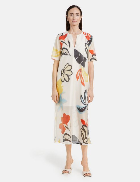 GERRY WEBER Midikleid Fließendes Kleid mit Blumenprint günstig online kaufen