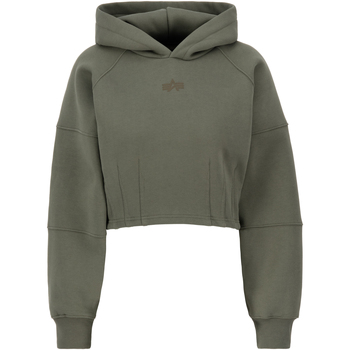 Alpha Industries  Sweatshirt Waisted Hoodie W - dark olive günstig online kaufen