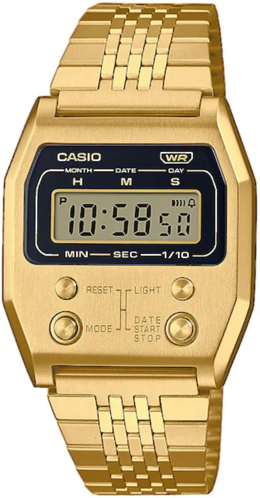 CASIO VINTAGE Chronograph, Quarzuhr, Armbanduhr, Damen, Herren, digital, re günstig online kaufen