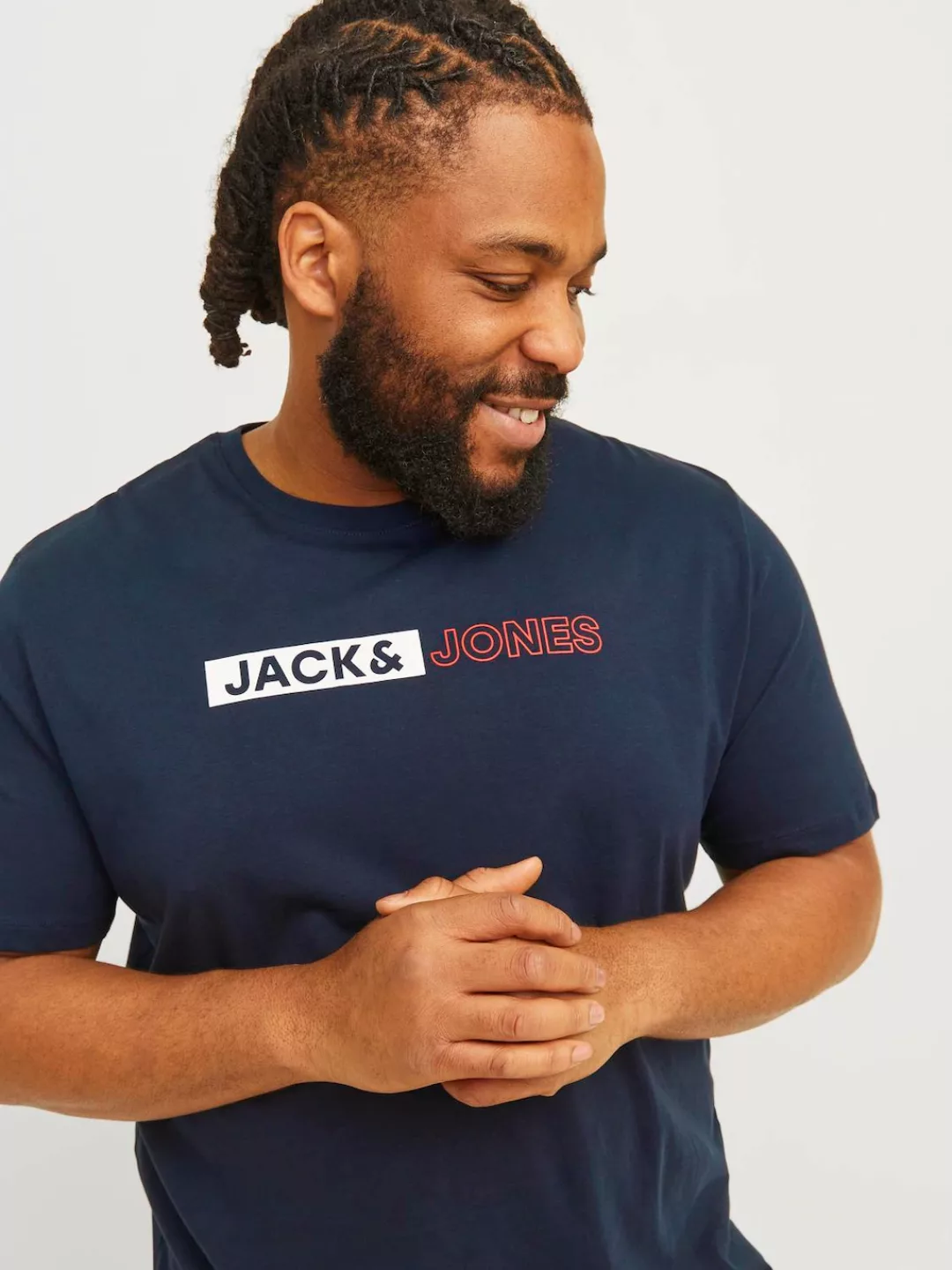 Jack & Jones PlusSize T-Shirt "JJECORP LOGO TEE PLAY SS O-N NOOS PLS" günstig online kaufen