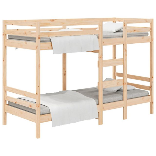 vidaXL Etagenbett Etagenbett 90x190 cm Massivholz Kiefer Bett Bettgestell günstig online kaufen