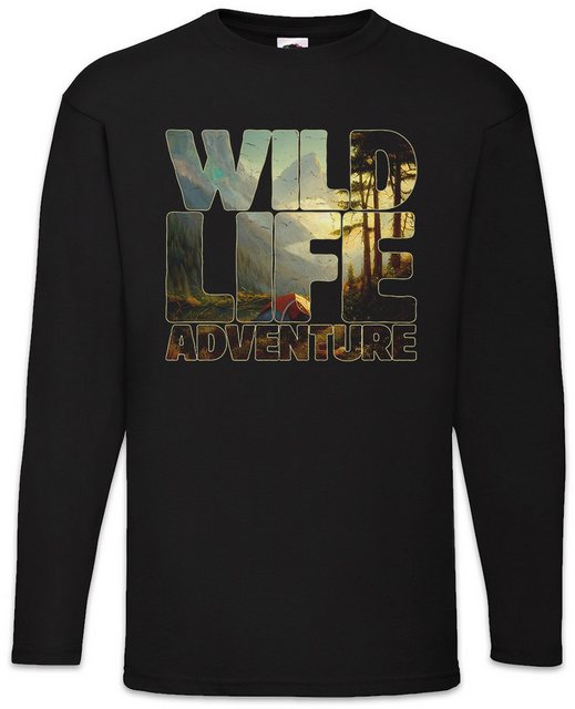 Urban Backwoods Langarmshirt Wild Life Adventure Countryside Langarm T-Shir günstig online kaufen