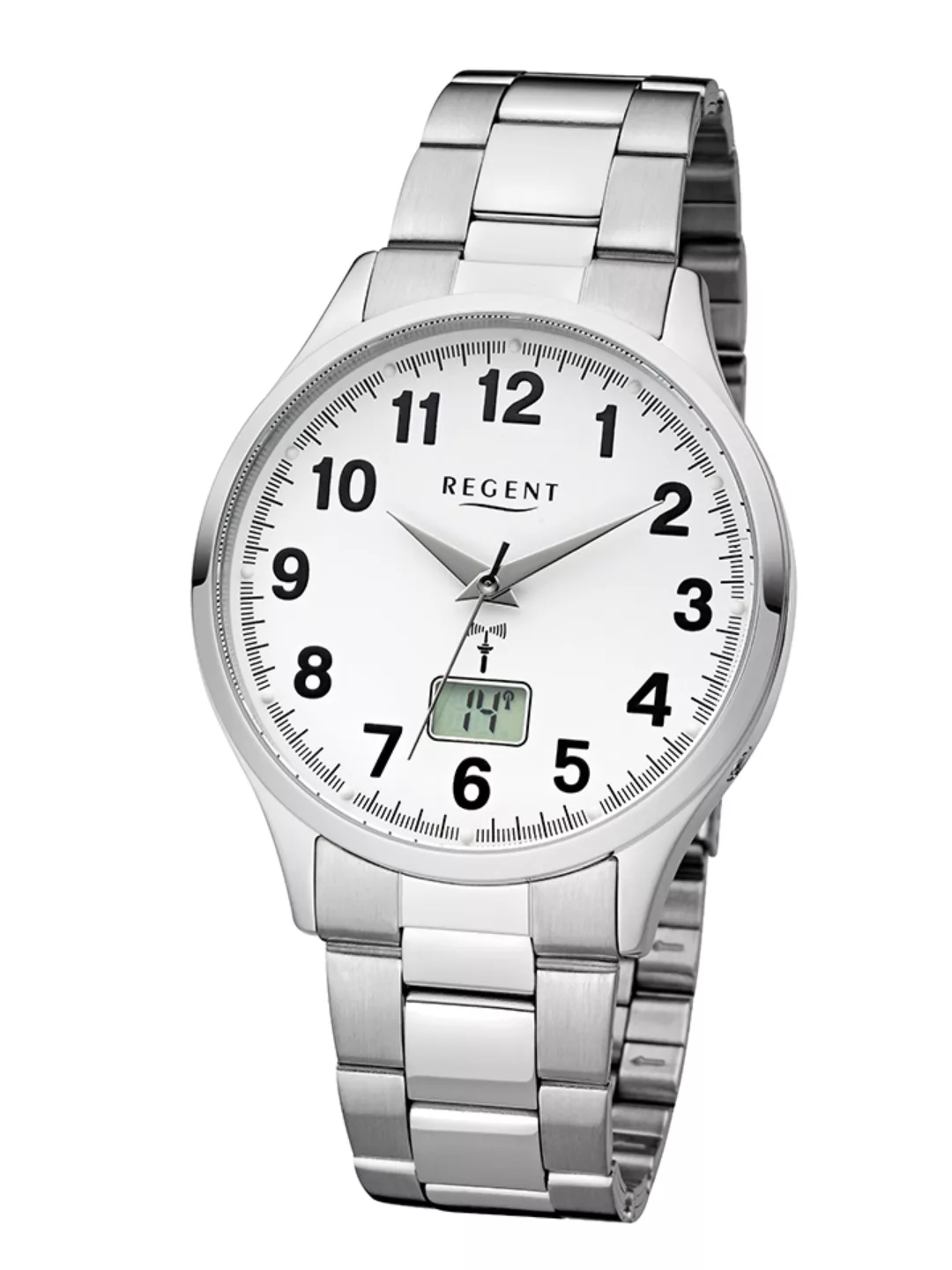 Regent Armbanduhr analog digtal FR-230 Herrenfunkuhr günstig online kaufen