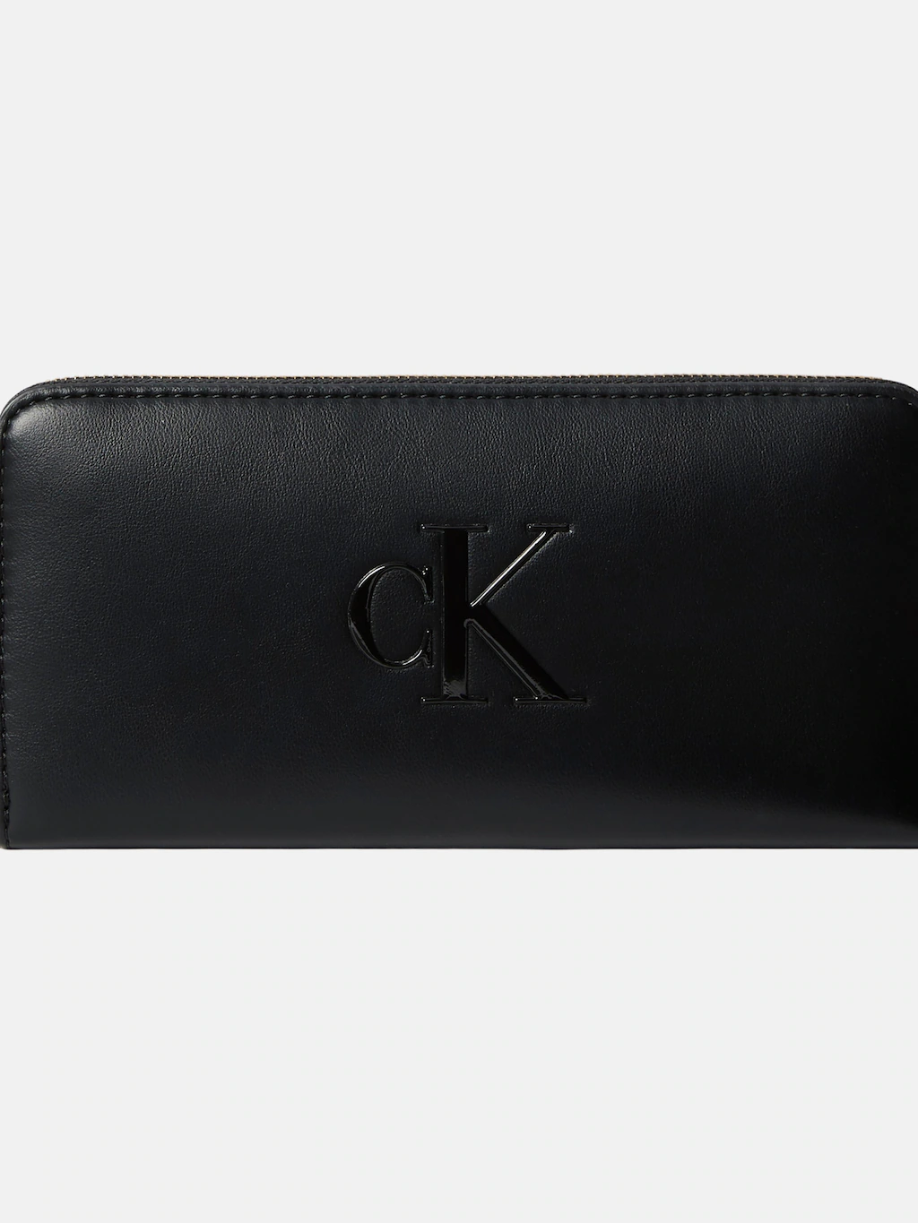 Calvin Klein Geldbörse "RAISED CK LONG ZIP AROUND", Damen Geldbeutel, Porte günstig online kaufen