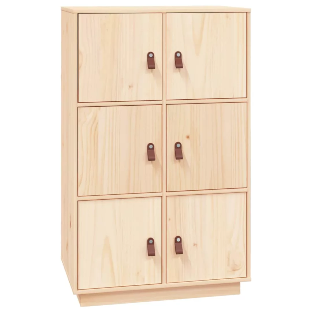 Vidaxl Highboard 67x40x108,5 Cm Massivholz Kiefer günstig online kaufen