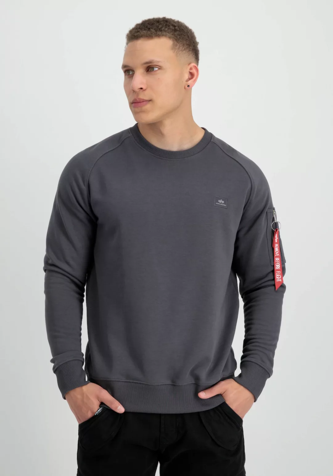 Alpha Industries Sweater "Alpha Industries Men - Sweatshirts X-Fit Sweat" günstig online kaufen