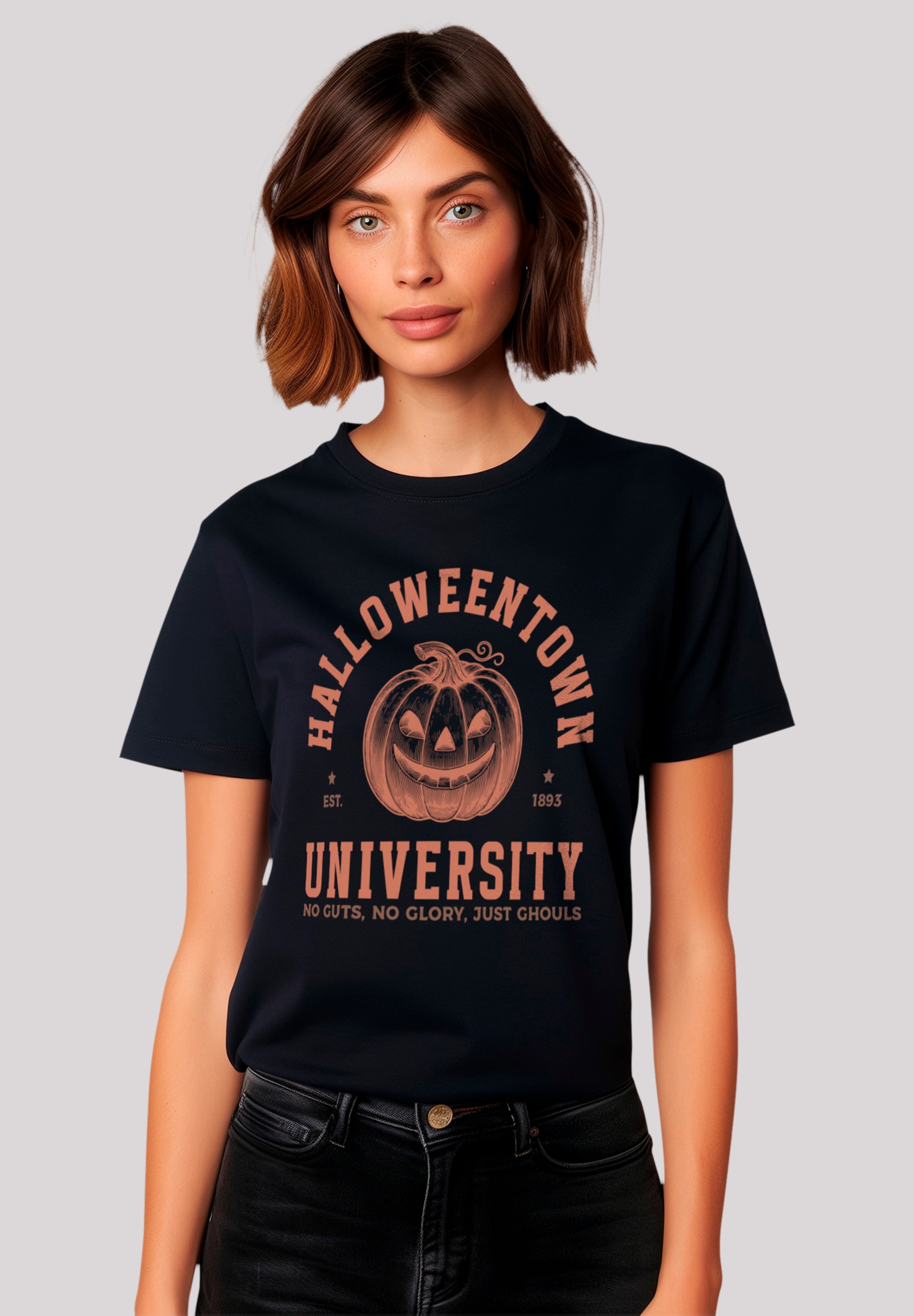 F4NT4STIC T-Shirt "Halloween University Halloweentown pumpkin", Premium Qua günstig online kaufen