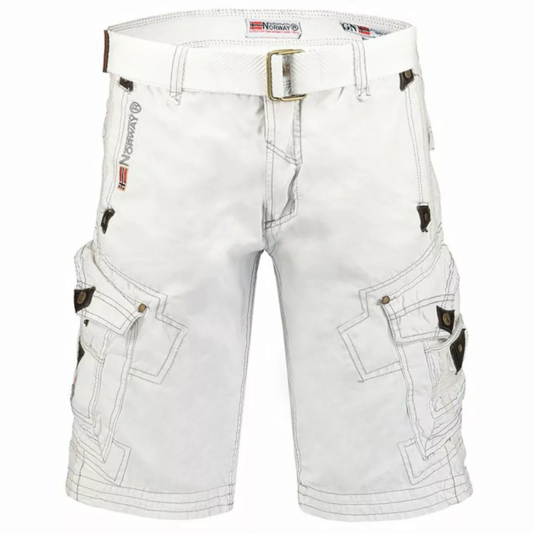 Geographical Norway Cargoshorts Herren kurze Hose BRPEANUT weis (Packung, 1 günstig online kaufen