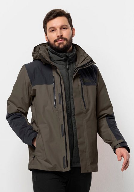 Jack Wolfskin 3-in-1-Funktionsjacke JASPER 3IN1 JKT M (2 teilig) günstig online kaufen