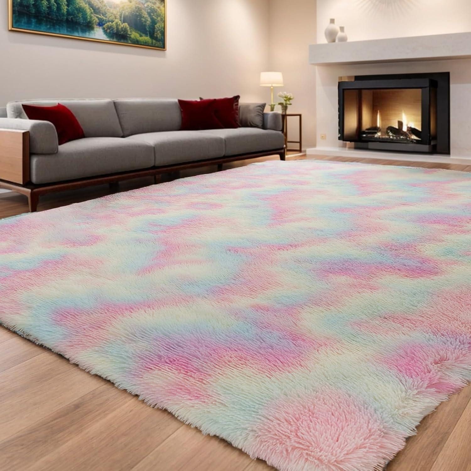 LuxusKollektion Hochflor-Teppich Weicher Zottelteppich Flauschig 150x200cm günstig online kaufen