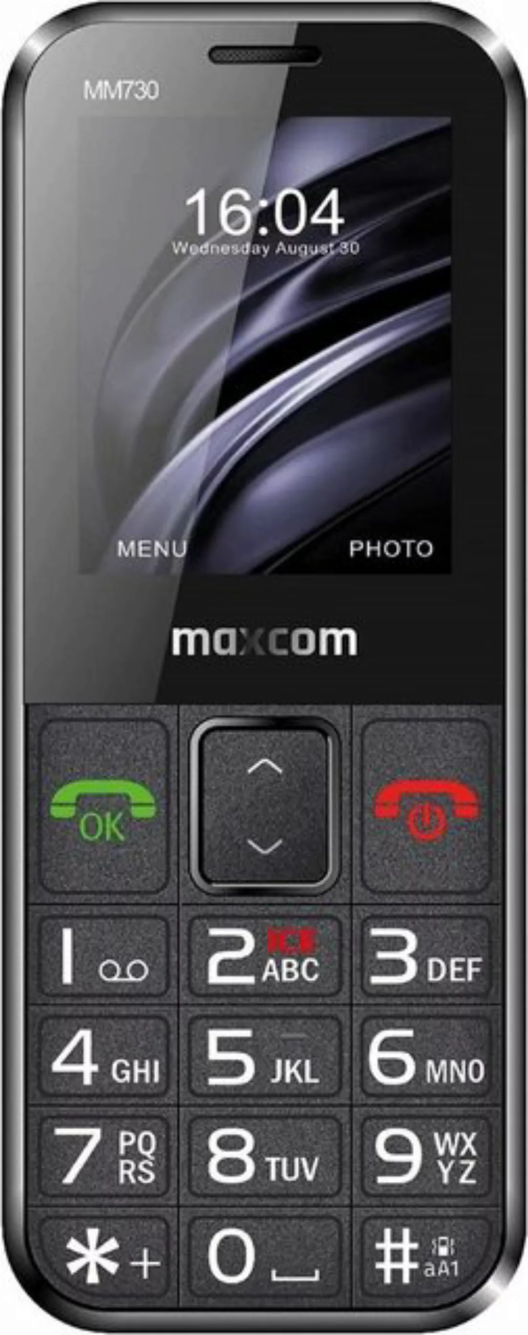 Maxcom MAXCOM MM 730 Handy Farbdisplay 2G Bluetooth Taschenlampe SOS-Taste günstig online kaufen