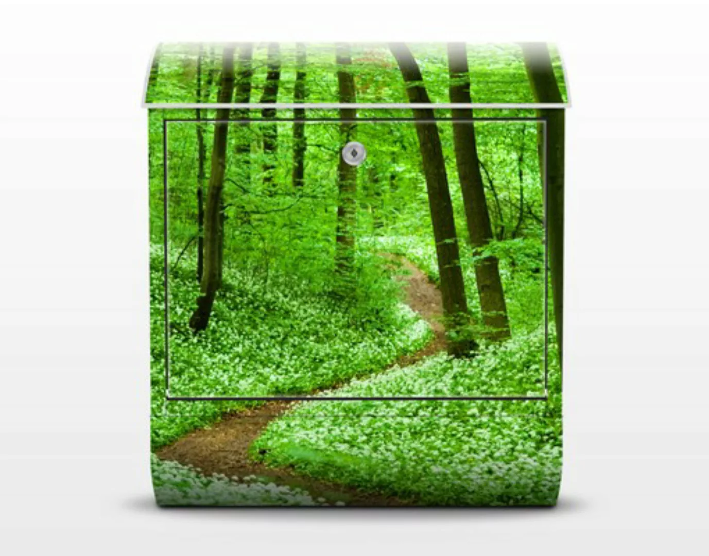 Briefkasten Natur & Landschaft Romantischer Waldweg günstig online kaufen