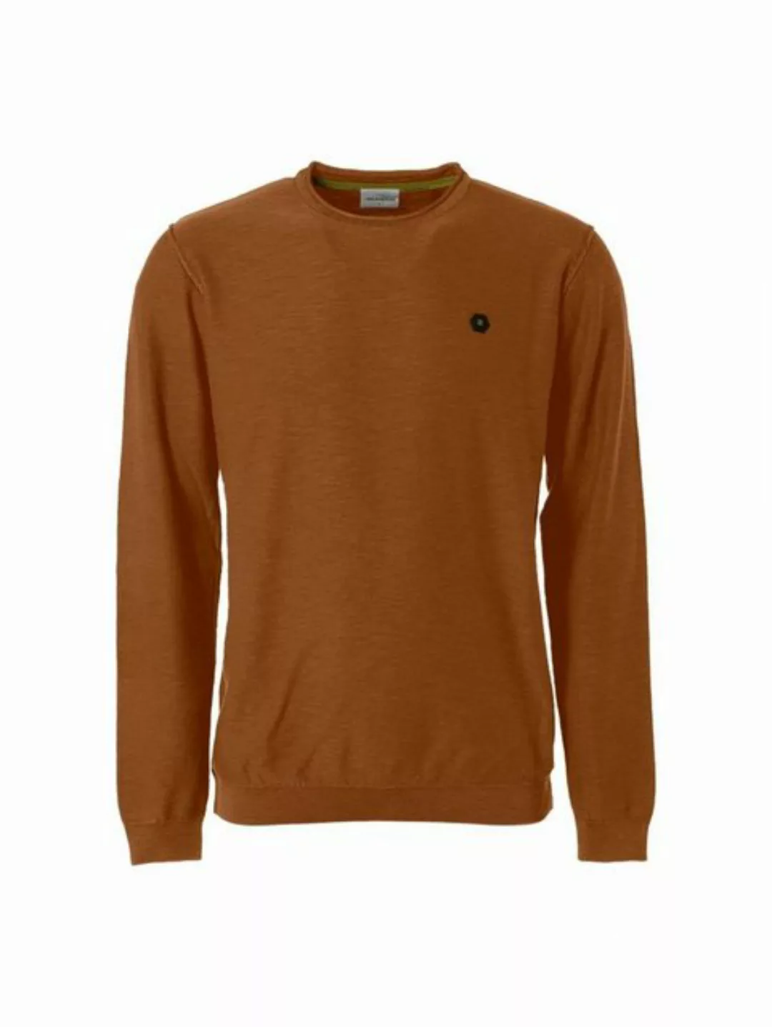 NO EXCESS Sweatshirt Pullover Crewneck Garment Dyed + St günstig online kaufen