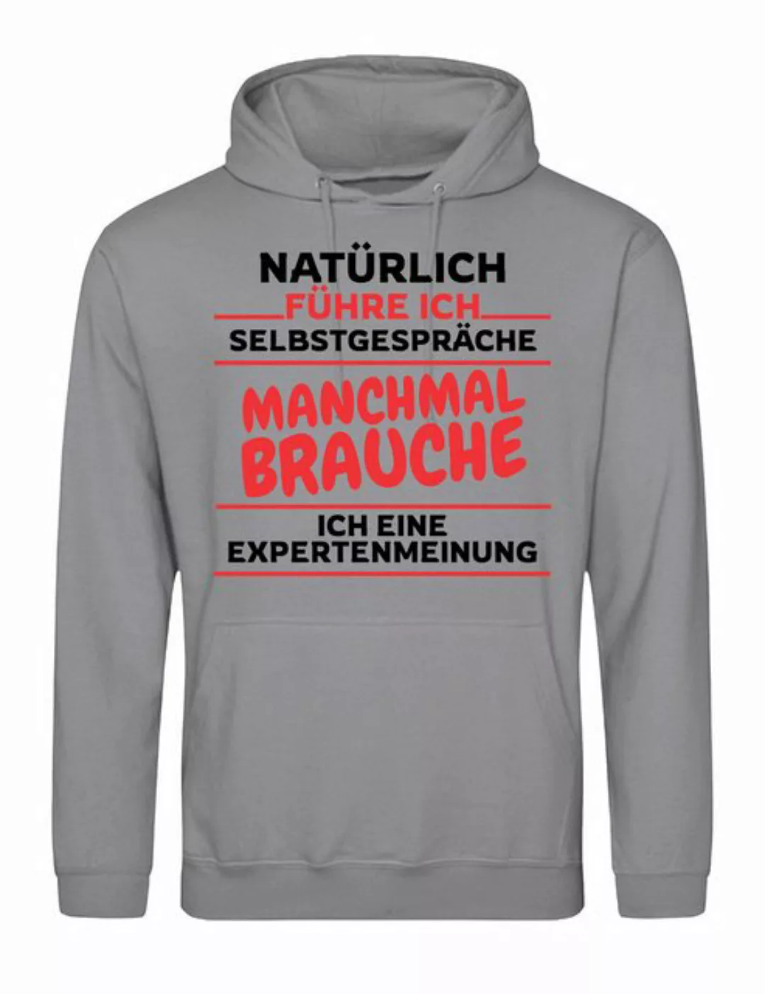 Youth Designz Kapuzenpullover "Selbstgespräche" Herren Hoodie Pullover mit günstig online kaufen