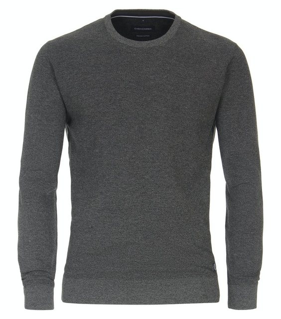 CASAMODA Strickpullover "CASAMODA Pullover uni" günstig online kaufen