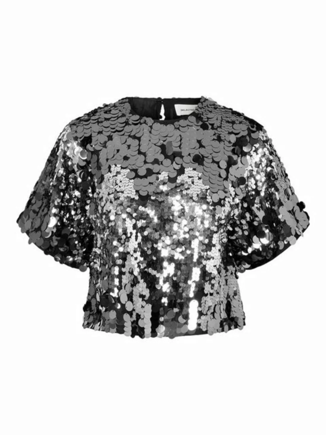 SELECTED FEMME Rundhalsshirt SLFTANA (1-tlg) Pailletten günstig online kaufen