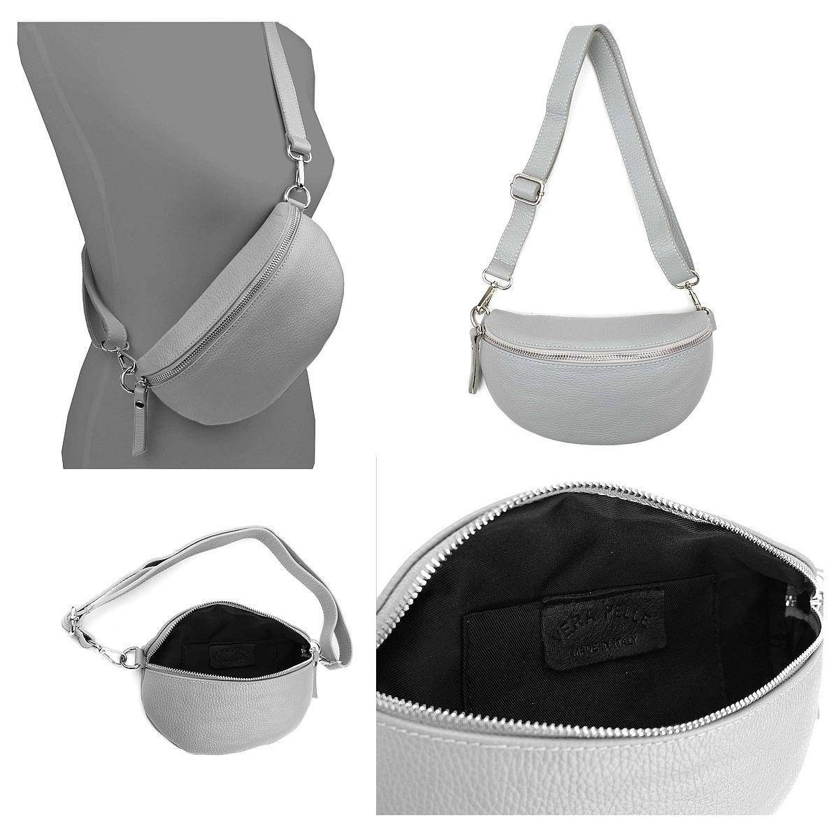 ITALYSHOP24 Bauchtasche Damen Leder Gürteltasche Hüfttasche günstig online kaufen