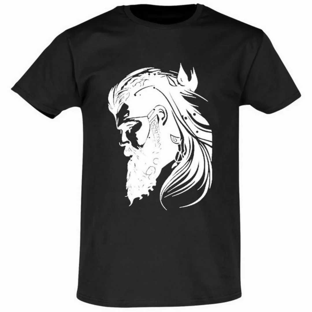 Banco T-Shirt Banco Herren T-Shirt mit Nordischem Flair König der Bärte lan günstig online kaufen