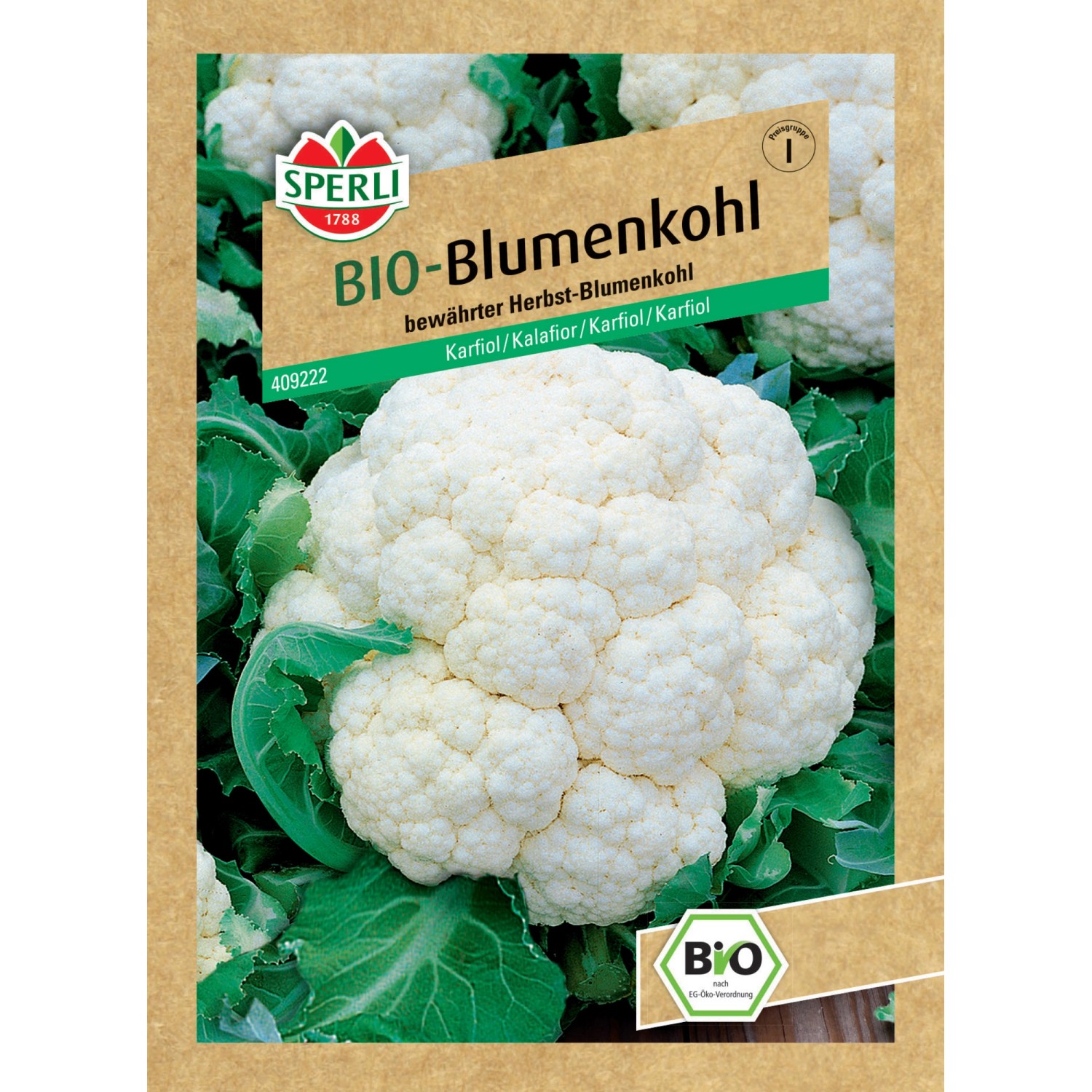 Sperli Bio Blumenkohl günstig online kaufen