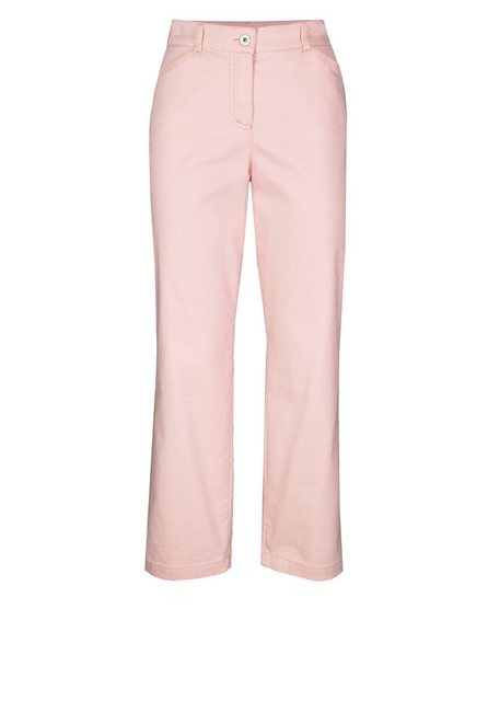 bianca Stretch-Hose MELBOURNE in Trendfarbe 'peach', mit elastischem Bund günstig online kaufen