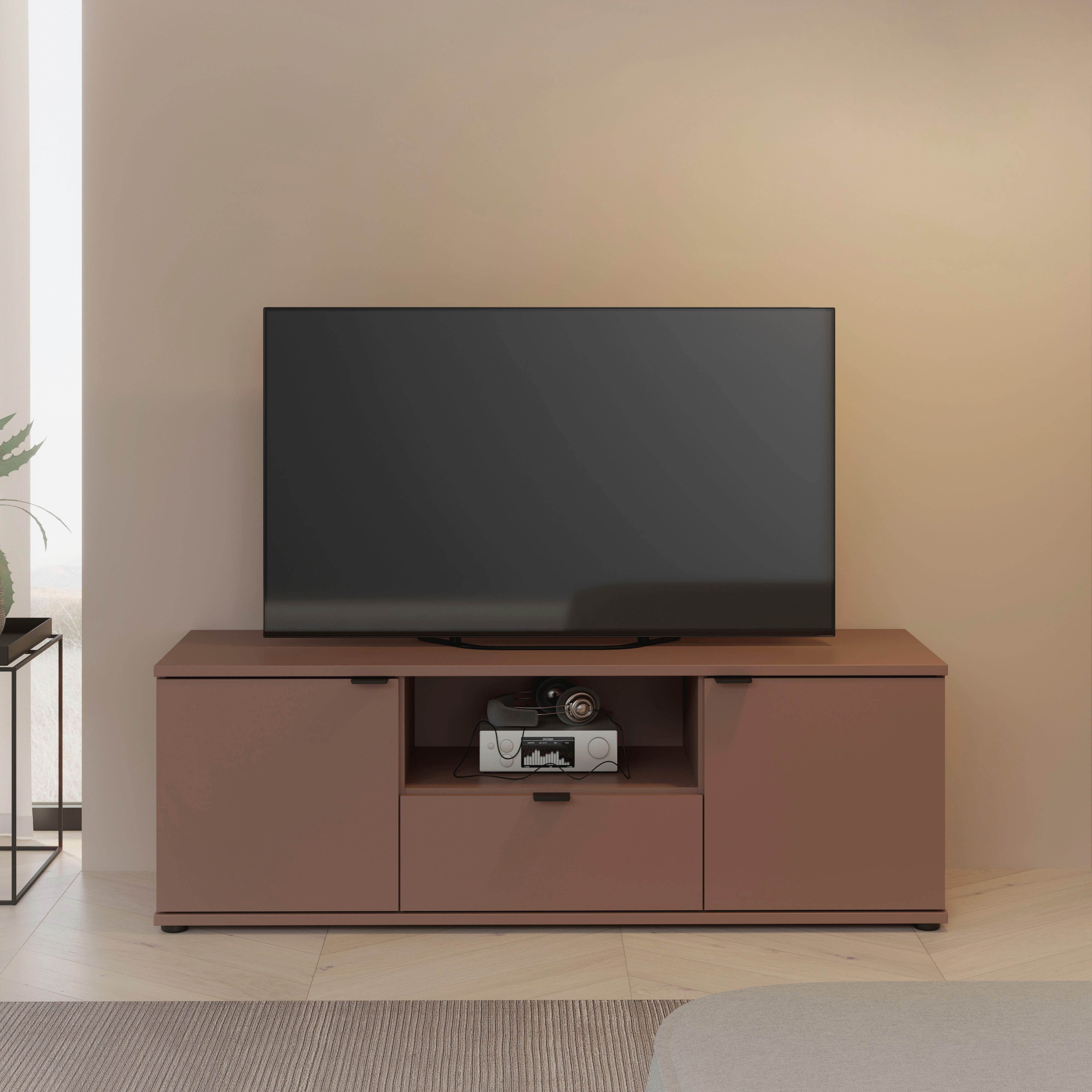 FORTE Lowboard Ganymede (Breite 129,8cm), TV günstig online kaufen
