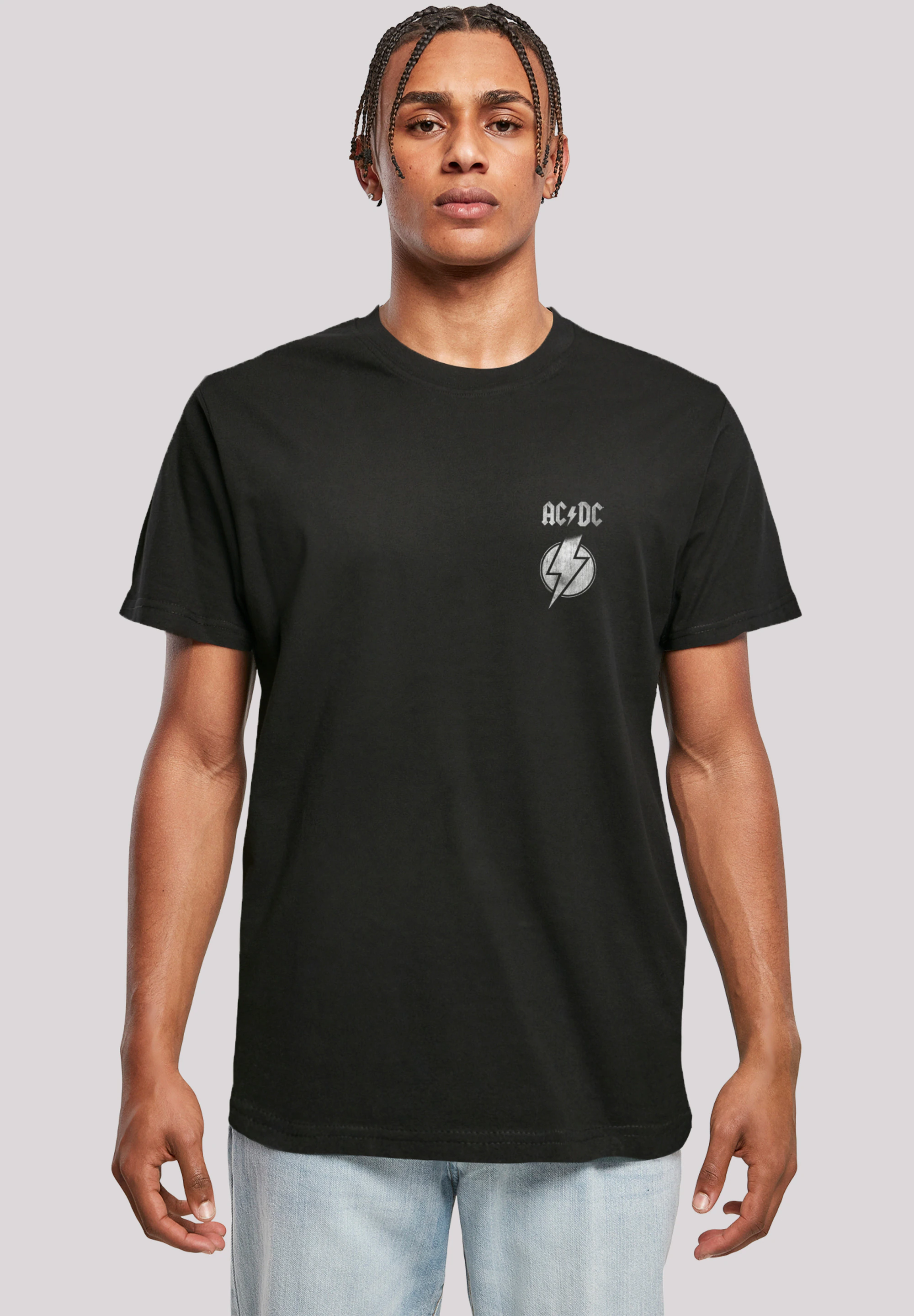 F4NT4STIC T-Shirt "ACDC Lightning Bolt", Premium Qualität günstig online kaufen