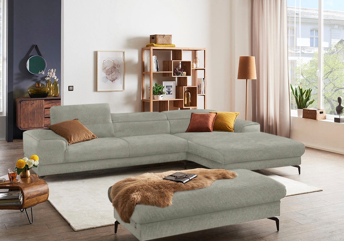 W.SCHILLIG Ecksofa "piedroo, Designsofa mit tollem Sitzkomfort, bequem und günstig online kaufen