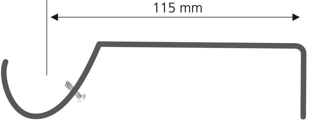 Liedeco Träger, Gardinenstangen, (Set, 2-St), für günstig online kaufen