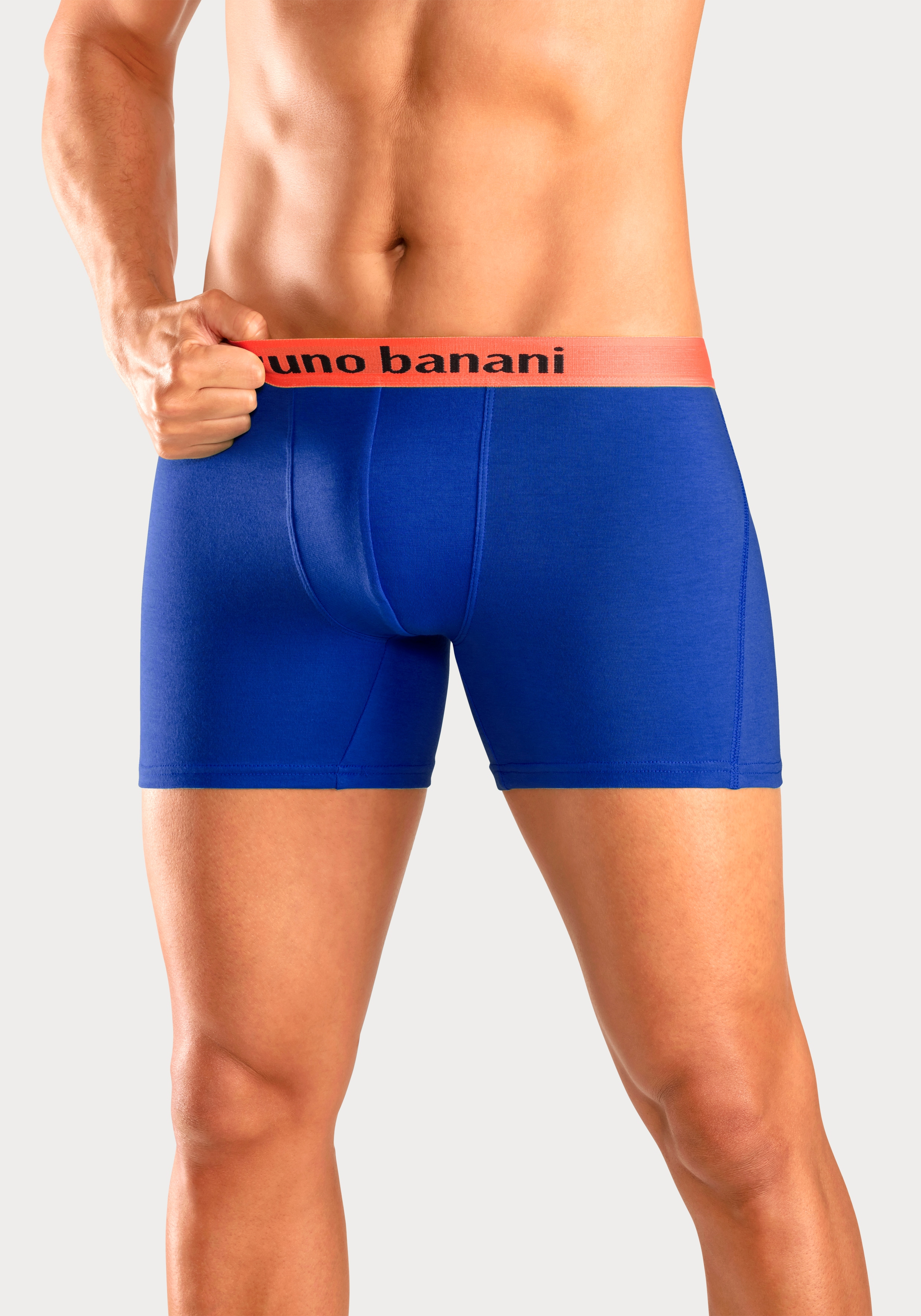 Bruno Banani Boxer "Boxershorts für Herren", (Packung, 4 St.), mit längerem günstig online kaufen