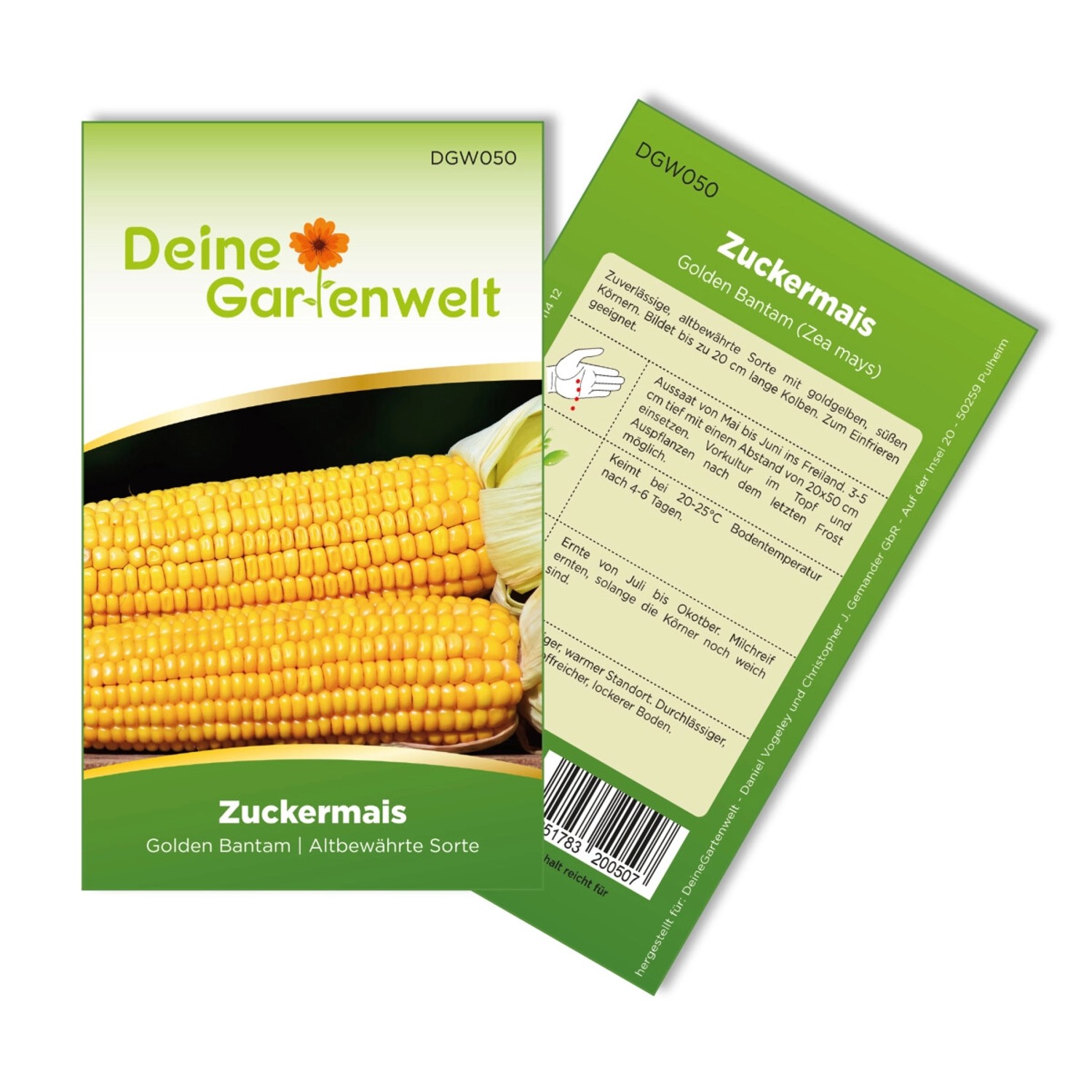 Deine Gartenwelt Zuckermais Golden Bantam Samen günstig online kaufen