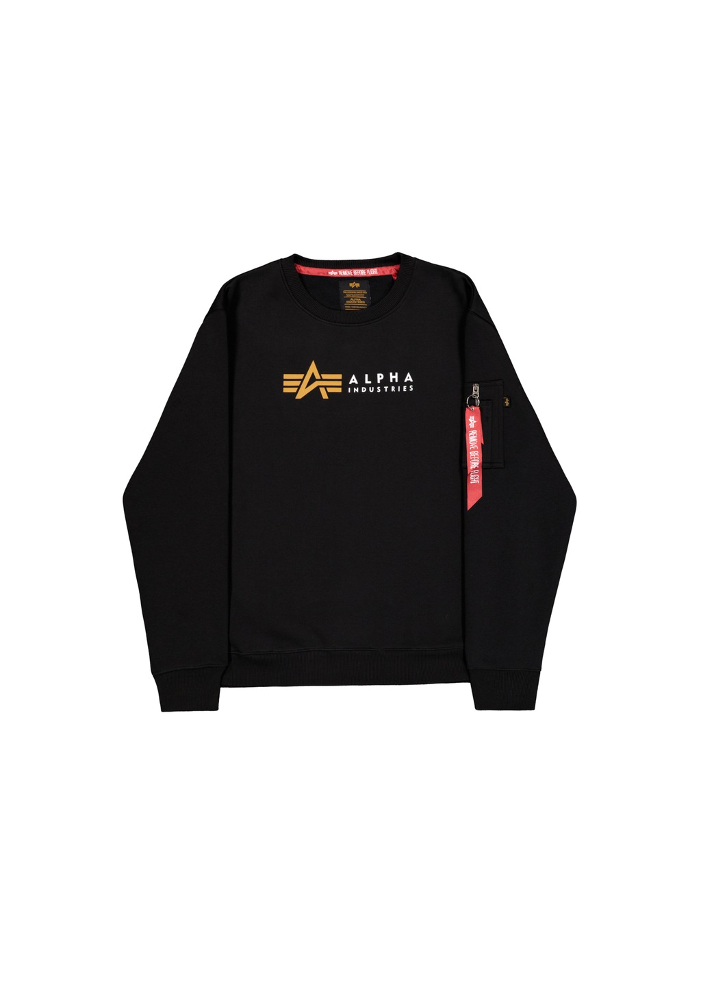 Alpha Industries Sweater "Alpha Industries Men - Sweatshirts Alpha Label Sw günstig online kaufen