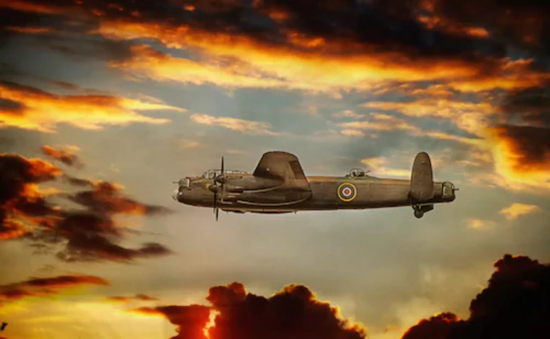 Papermoon Fototapete »Lancaster Bomber« günstig online kaufen
