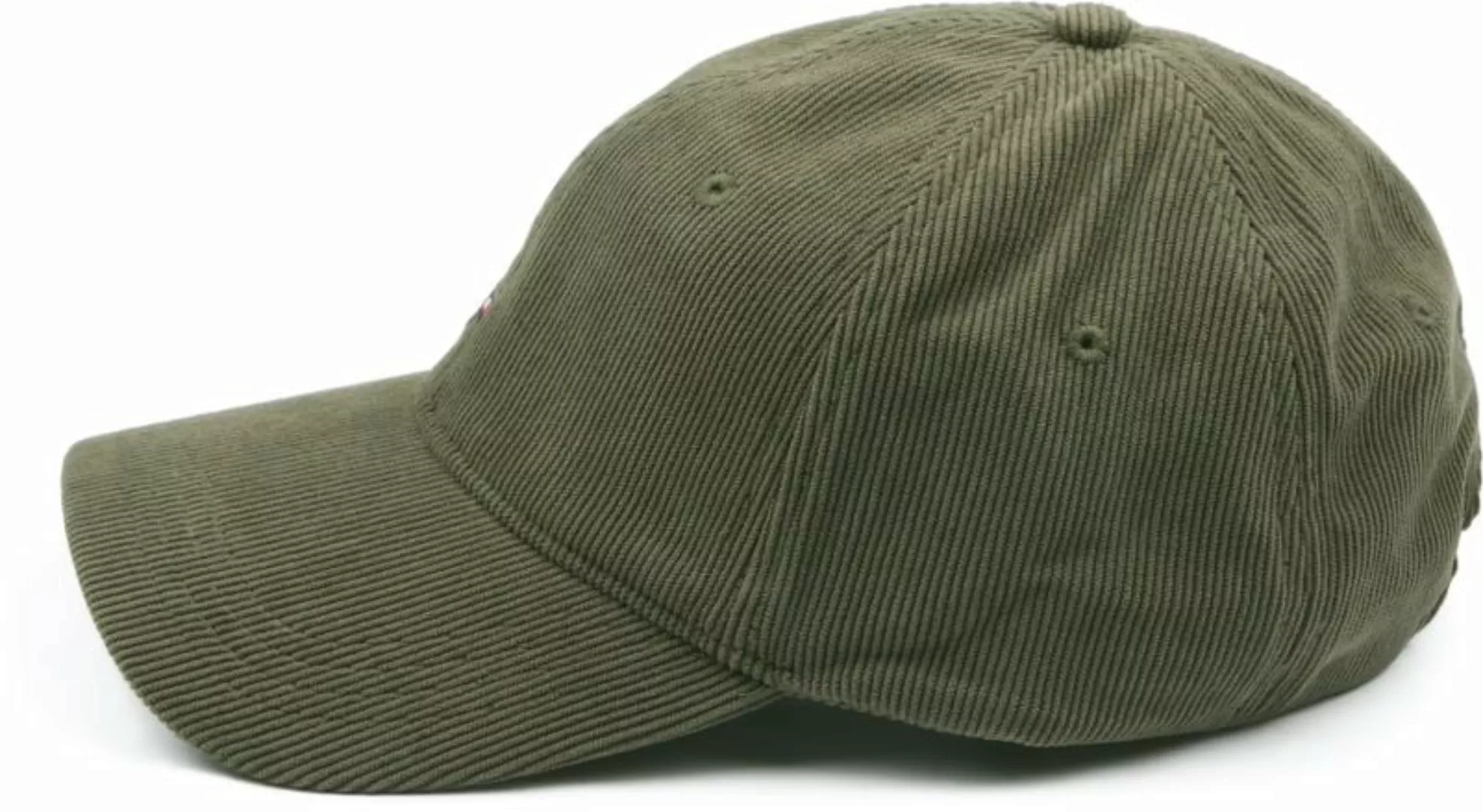 Tommy Hilfiger Cap Corduroy Olivgrün - günstig online kaufen